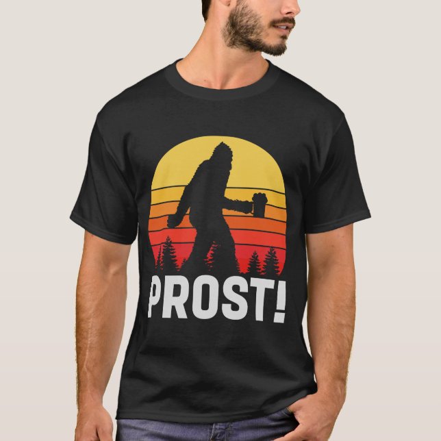 T-shirt Bière artisanale Bigfoot Prost (Devant)