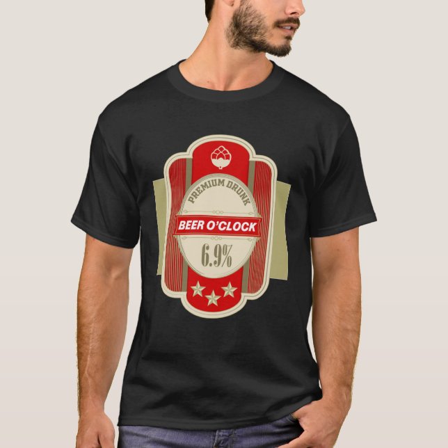 T-shirt Bière artisanale Boire un costume d'Halloween pâle (Devant)