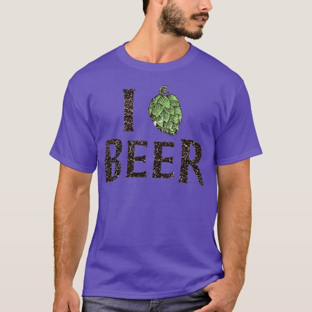 T-shirt Bière artisanale I Hop (Devant)