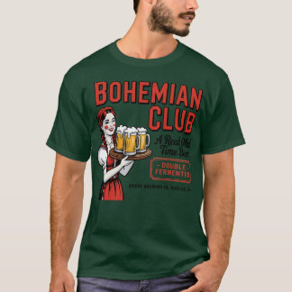 T-shirt Bière Bohemian Club - Roscoe, PA-Photoroom