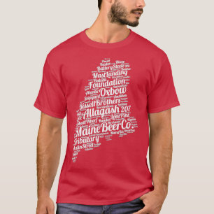 T-shirt Bière Brasserie Maine Boire de l'alcool