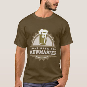 T-shirt Bière Brewmaster de Brew à la maison