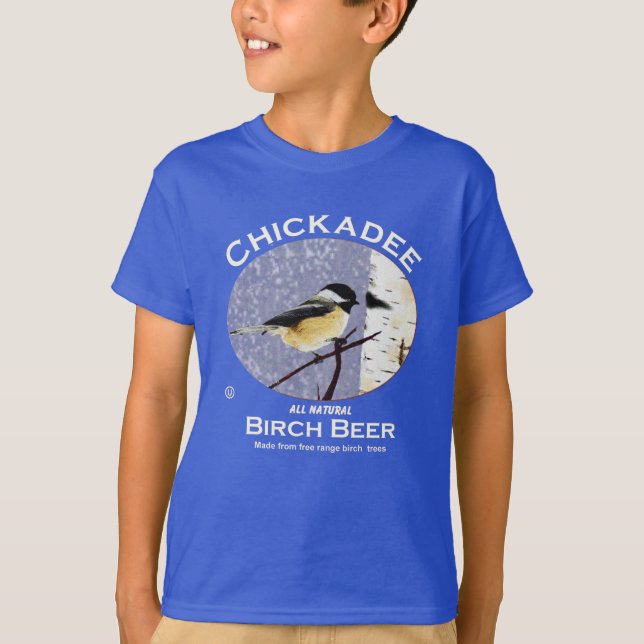 T-shirt Bière de bouleau à poulet (Devant)