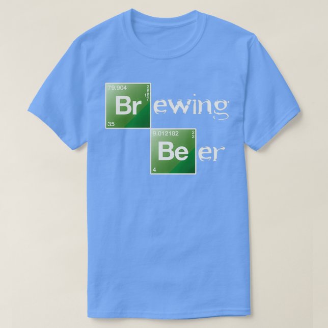 T-shirt Bière de brasserie 7 (Design devant)