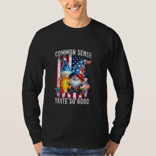 T-shirt Bière de gnome Common Sense au bon goût du 4 juill