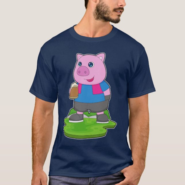 T-shirt Bière de porc (Devant)