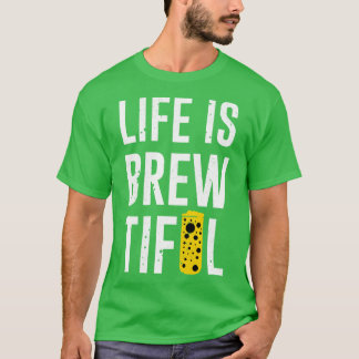 T-shirt Bière Drôle Drôle Dit Bière Fête