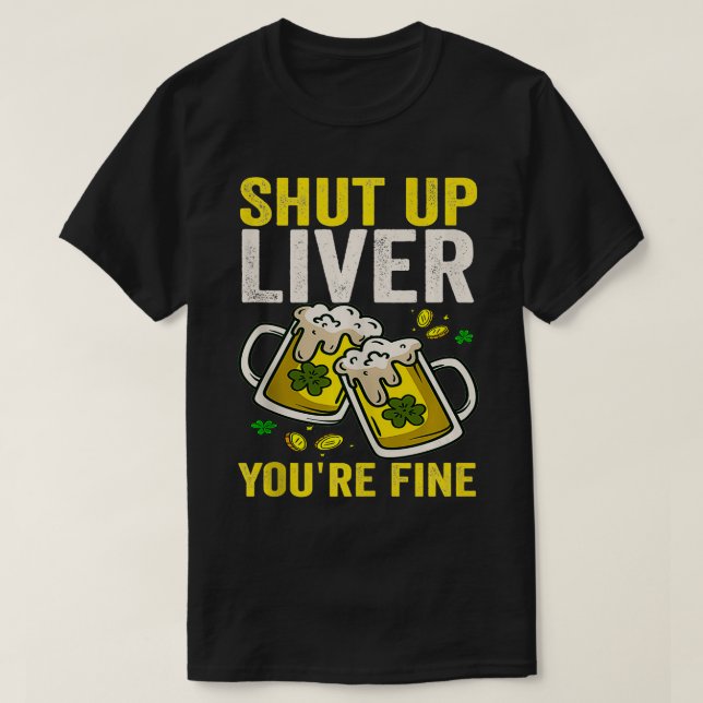 T-shirt Bière du jour Saint-Patricks (Design devant)