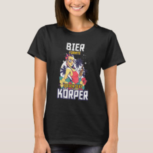 T-shirt Bière Façonné Ce Beau Boire Bière Boire Malle