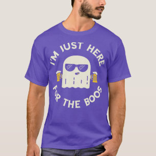 T-shirt Bière Fantôme cool Halloween Boos Boos Drôle Boos