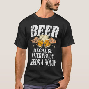 T-shirt Bière fête des pères Boire Hobby Craft Bières fonc