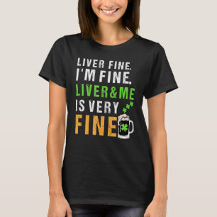 T-shirt Bière foncée Boire Saint Patricks Irish Shut Up L