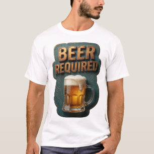 T-shirt BIÈRE FRAÎCHE REQUISSE Impression