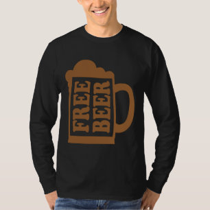 T-shirt Bière Gratuite Bière Toujours Une Bonne Idée Bon B