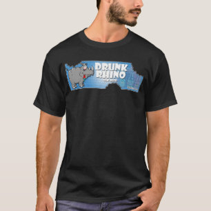 T-shirt Bière ivre de rhinocéros