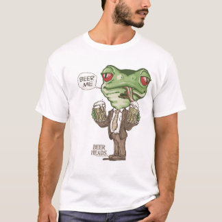 T-shirt Bière je grenouille verte par des studios de Mudge