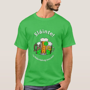 T-shirt Bière Jour de la Saint Patrick Unisex