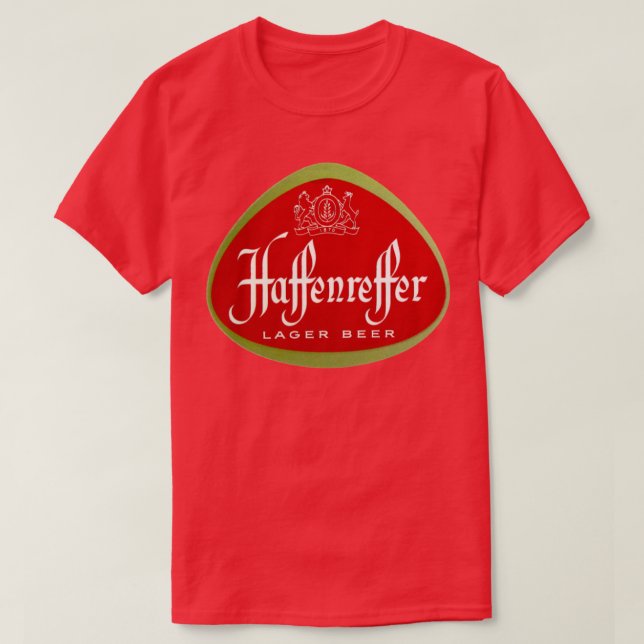 T-shirt Bière Lager Haffenreffer (Design devant)