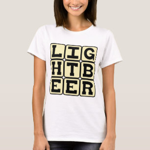 T-shirt Bière légère, Cerveza saine