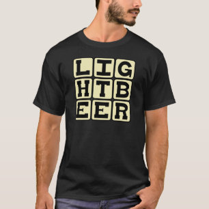 T-shirt Bière légère, Cerveza saine