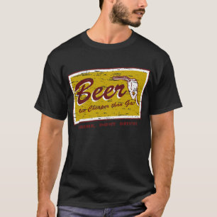T-shirt BIÈRE… maintenant meilleur marché que le gaz