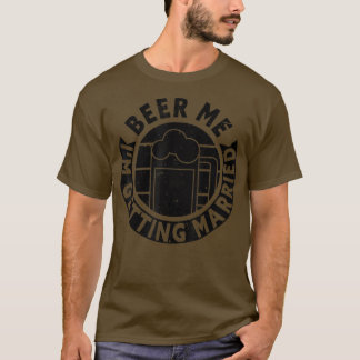 T-shirt bière moi je me marie enterrement de vie d