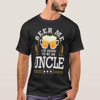 T-shirt Bière Moi Je vais être un oncle Bonne maman tante