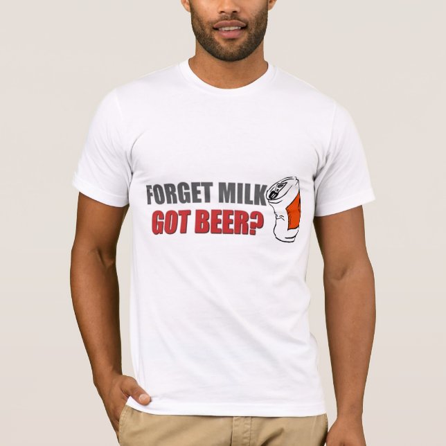 T-shirt Bière…, OBTENU la BIÈRE (Devant)