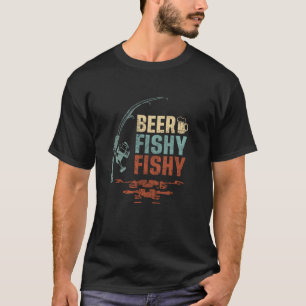 T-shirt Biére Poisson Poisson, Pêche Drôle Boire Hilarant