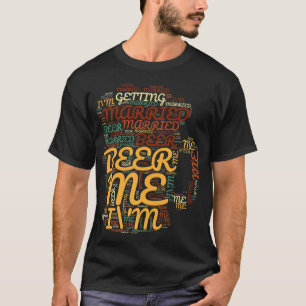 T-shirt Bière pour moi, je me marie, enterrement de vie de