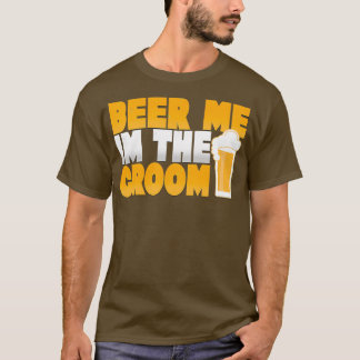 T-shirt Bière pour moi, je suis le marié de mariage
