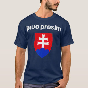 T-shirt Bière S'Il Vous Plaît En Slovaque Funny Souvenir S