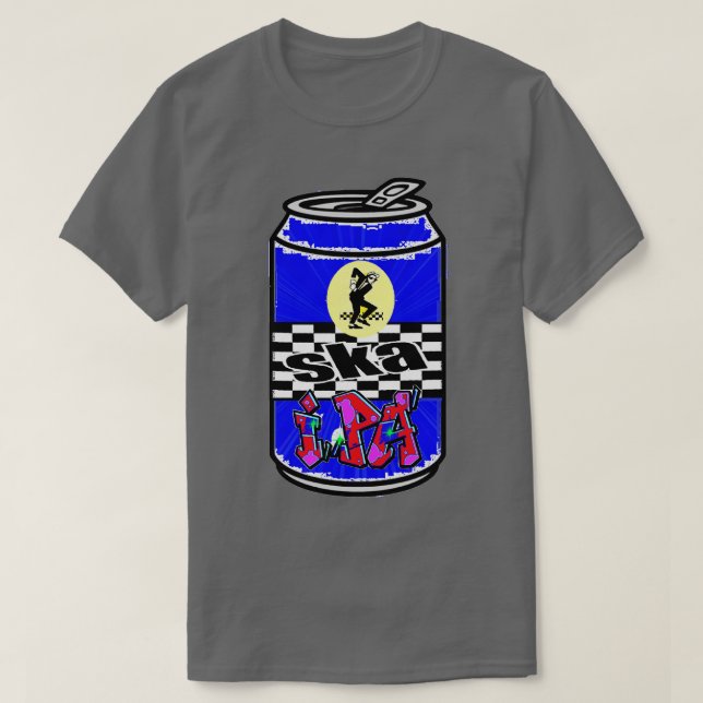 T-shirt bière ska (Design devant)