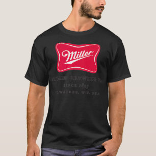 T-shirt Bière standard Miller Lock Up