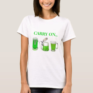 T-shirt Bière verte - Continuer