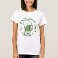 bière verte en détresse st patrick