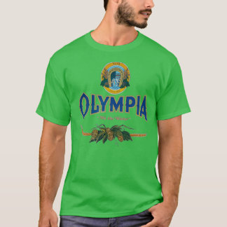 T-shirt Bière vintage Oylmpia Itx27 Dans L'Olympia D'Eau B