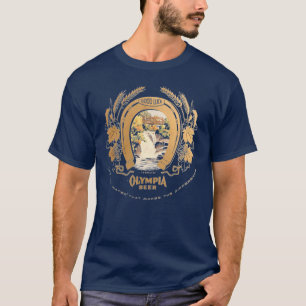 T-shirt Bière vintage Oylmpia Itx27 Dans L'Olympia D'Eau B