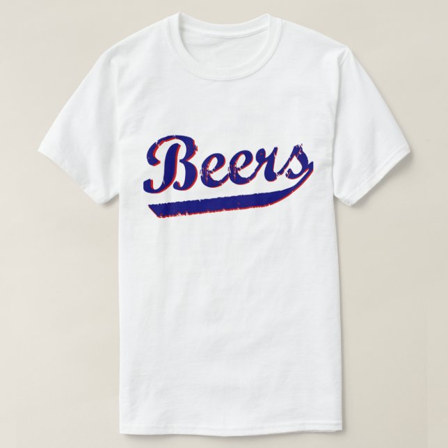 T-shirt Bières (Design devant)