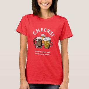 T-shirt Bières Fun CHEERS