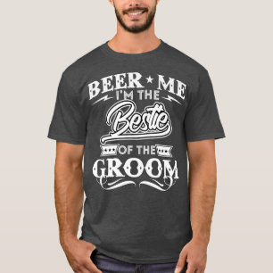 T-shirt Bières, je suis la meilleure potesse du marié, buv