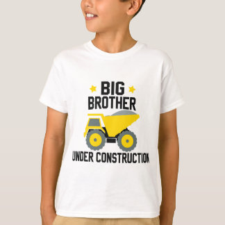 T-shirt Big A Brother En Construction Grossesse Announc