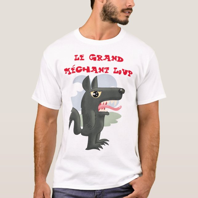 T-shirt Big Bad Wolf (Devant)