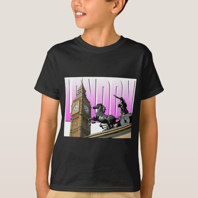 T-shirt Big Ben-Londres-Angleterre (Devant)