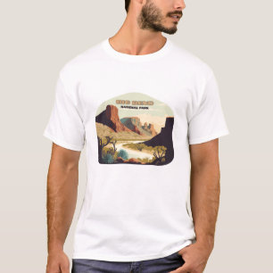 T-shirt Big Bend National Park Texas Retro Travel