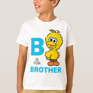 T-shirt Big Bird B est pour Brother