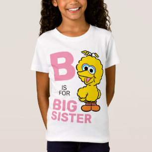 T-Shirt Big Bird S est pour Big Sister