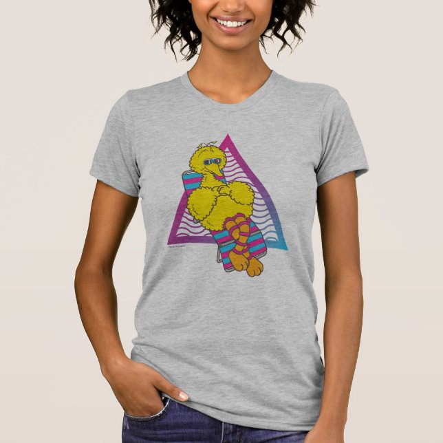 T-shirt Big Bird | Vibes d'été (Devant)