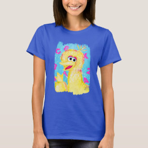 T-shirt Big Bird Waving Sesame Street Caractère Art