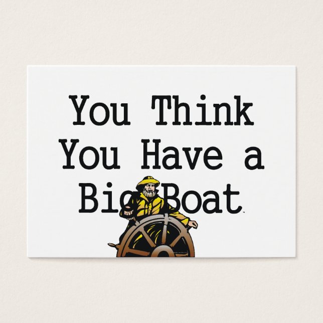 T-SHIRT Big Boat (Vorderseite)